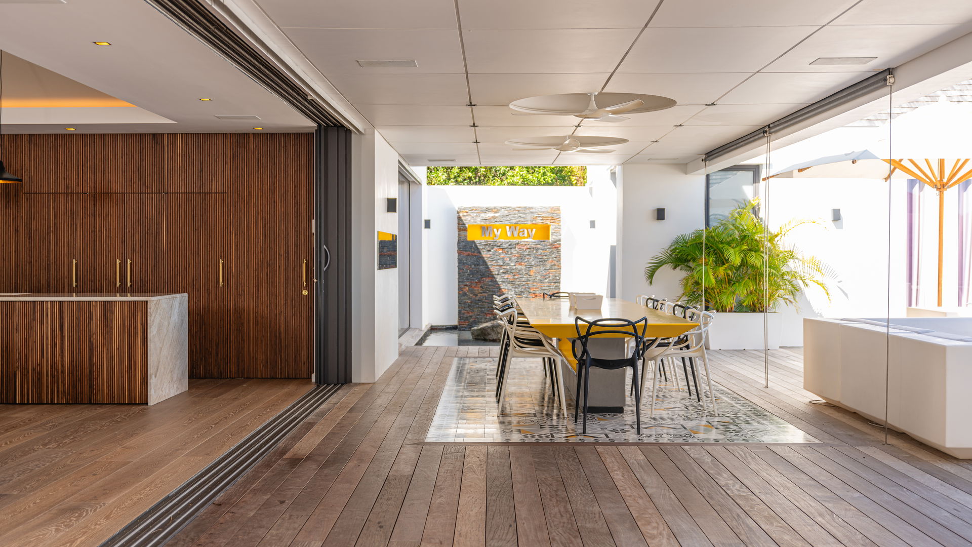 OUTSIDE DINING AREA