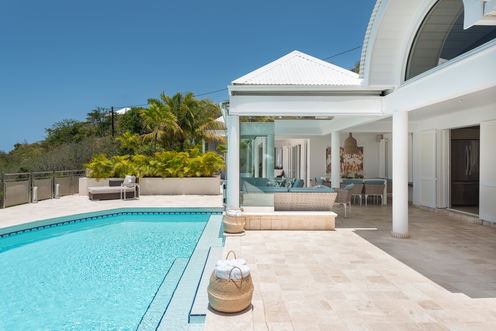 VILLA ROSE DES VENTS POOL & TERRACE 4