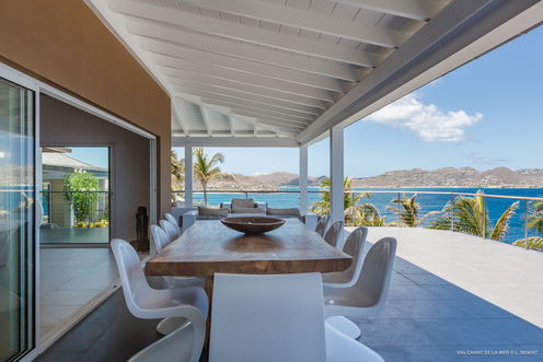 VILLA CHANT DE LA MER DINING AREA & LOUNGE 1