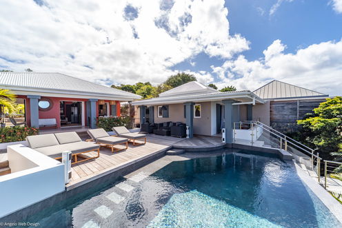 VILLA VAGUE BLEUE POOL & TERRACE 3